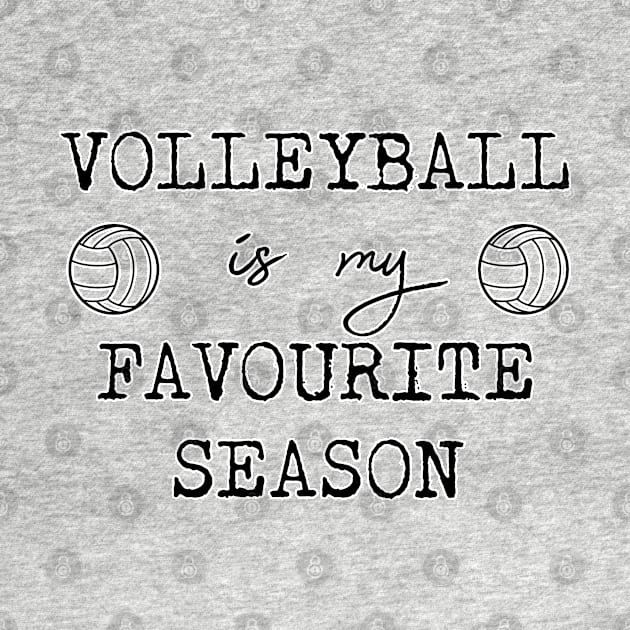 Volleyball is my favourite season. Perfect present for mom mother dad father friend him or her by SerenityByAlex